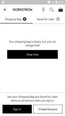 Nordstrom android App screenshot 2